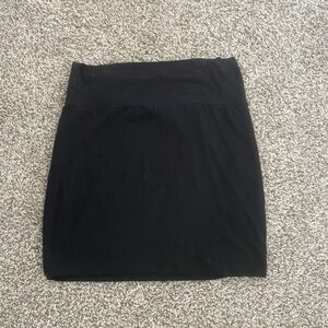 Ambiance Black Mini Skirt